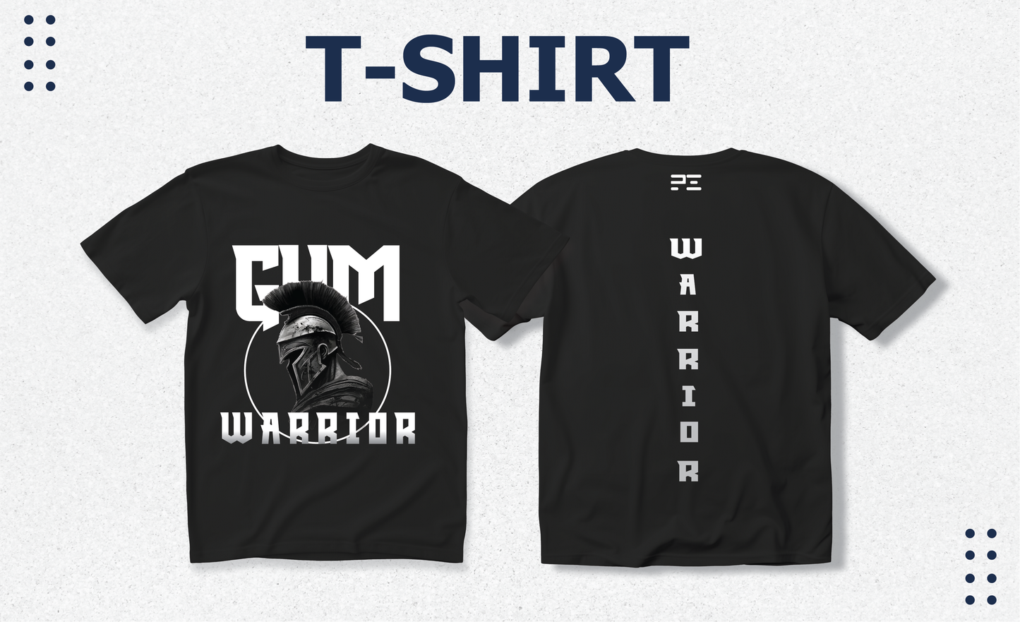 Gym WARRIOR Design, Gym Motivation Men's Black