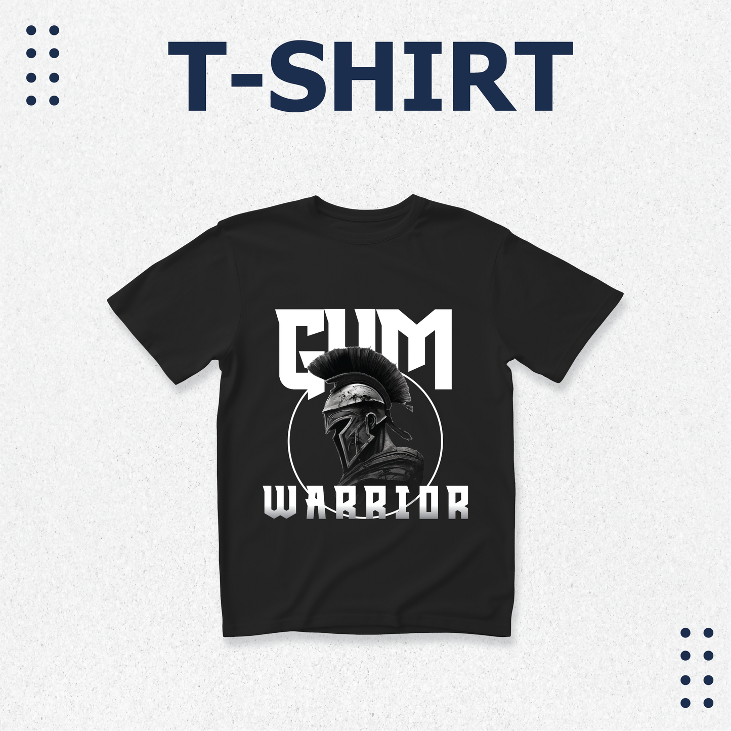 Gym WARRIOR Design, Gym Motivation Men's Black