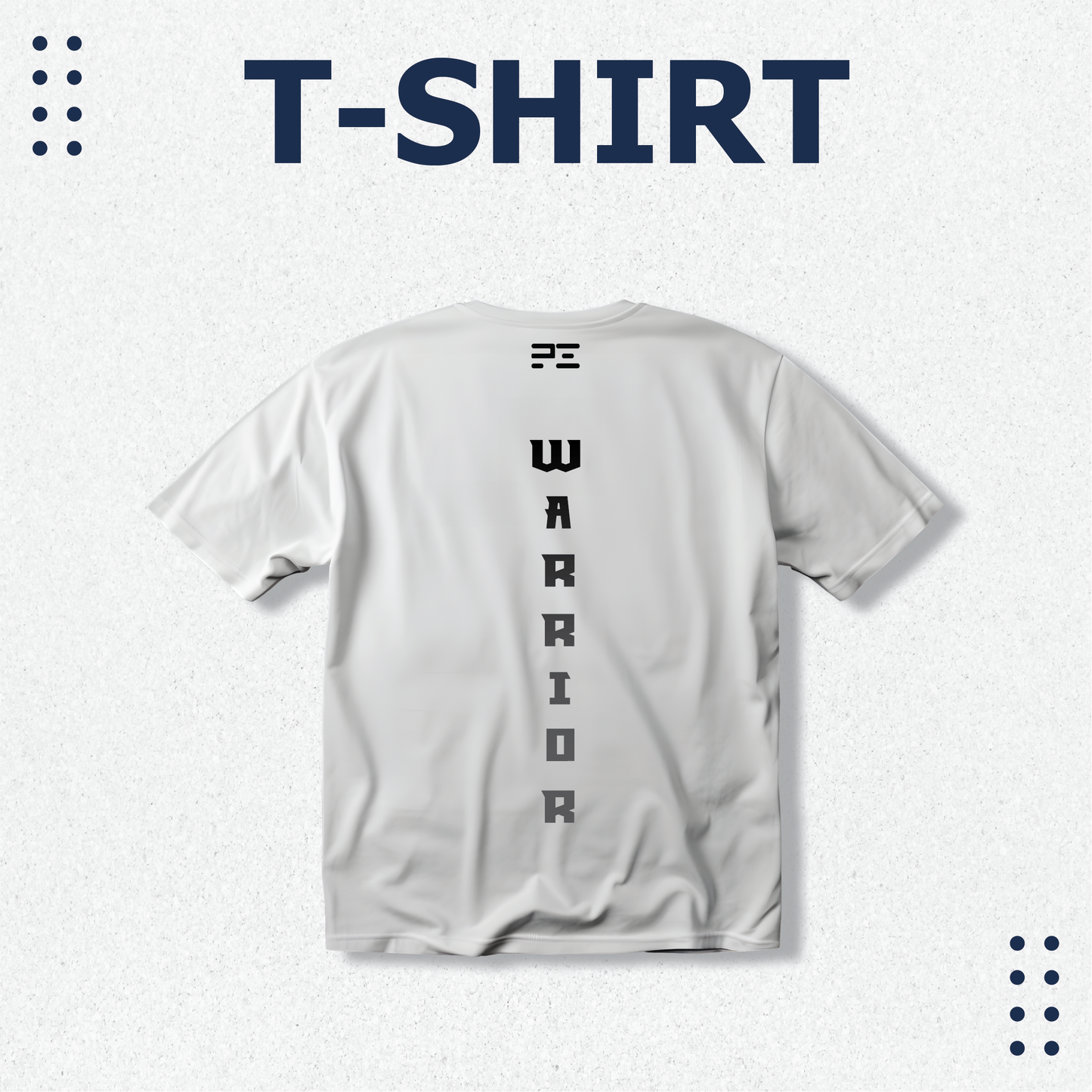 Gym WARRIOR Design, Gym Motivation Men's White