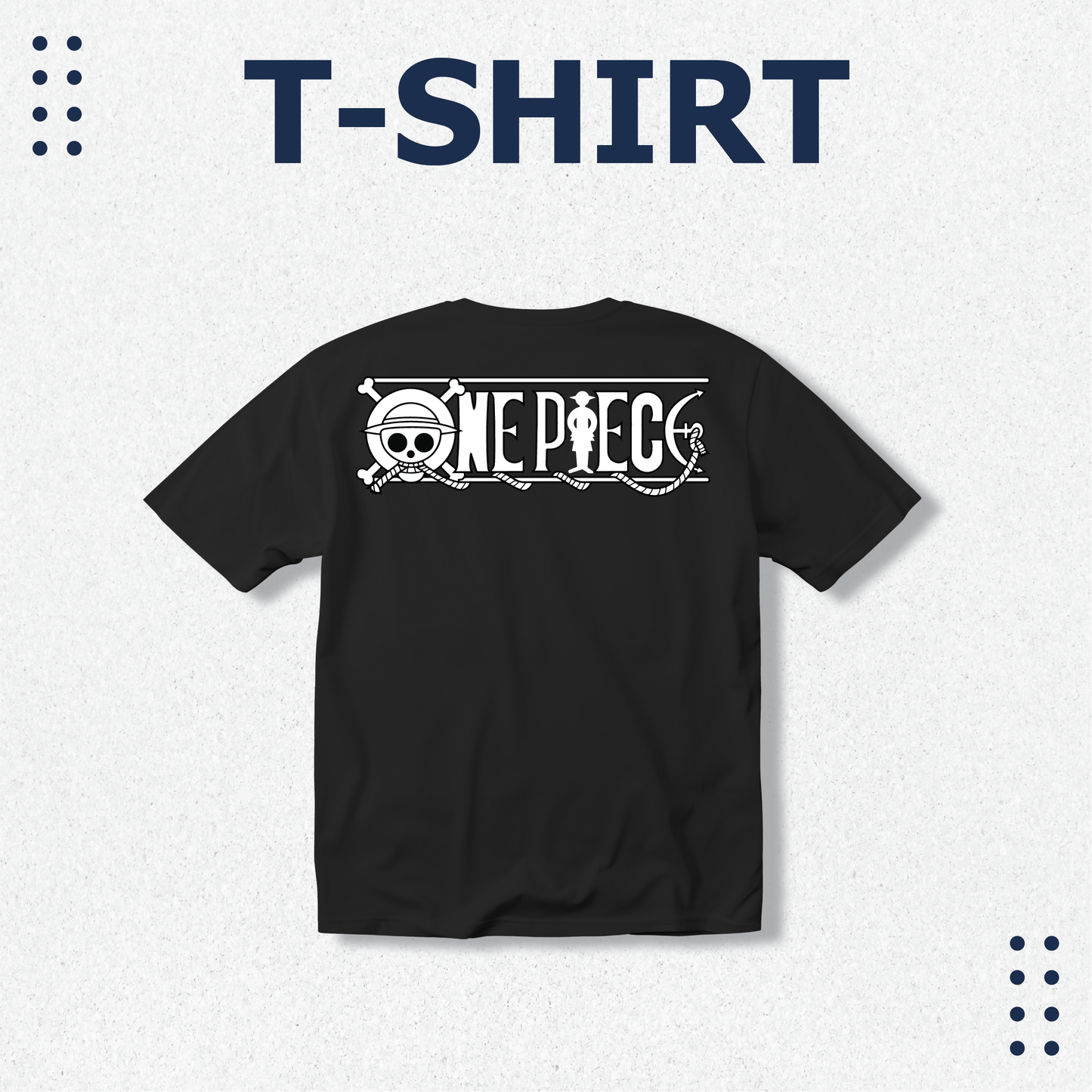 Luffy Gear 5 ONE PIECE T-shirt, Men's Black
