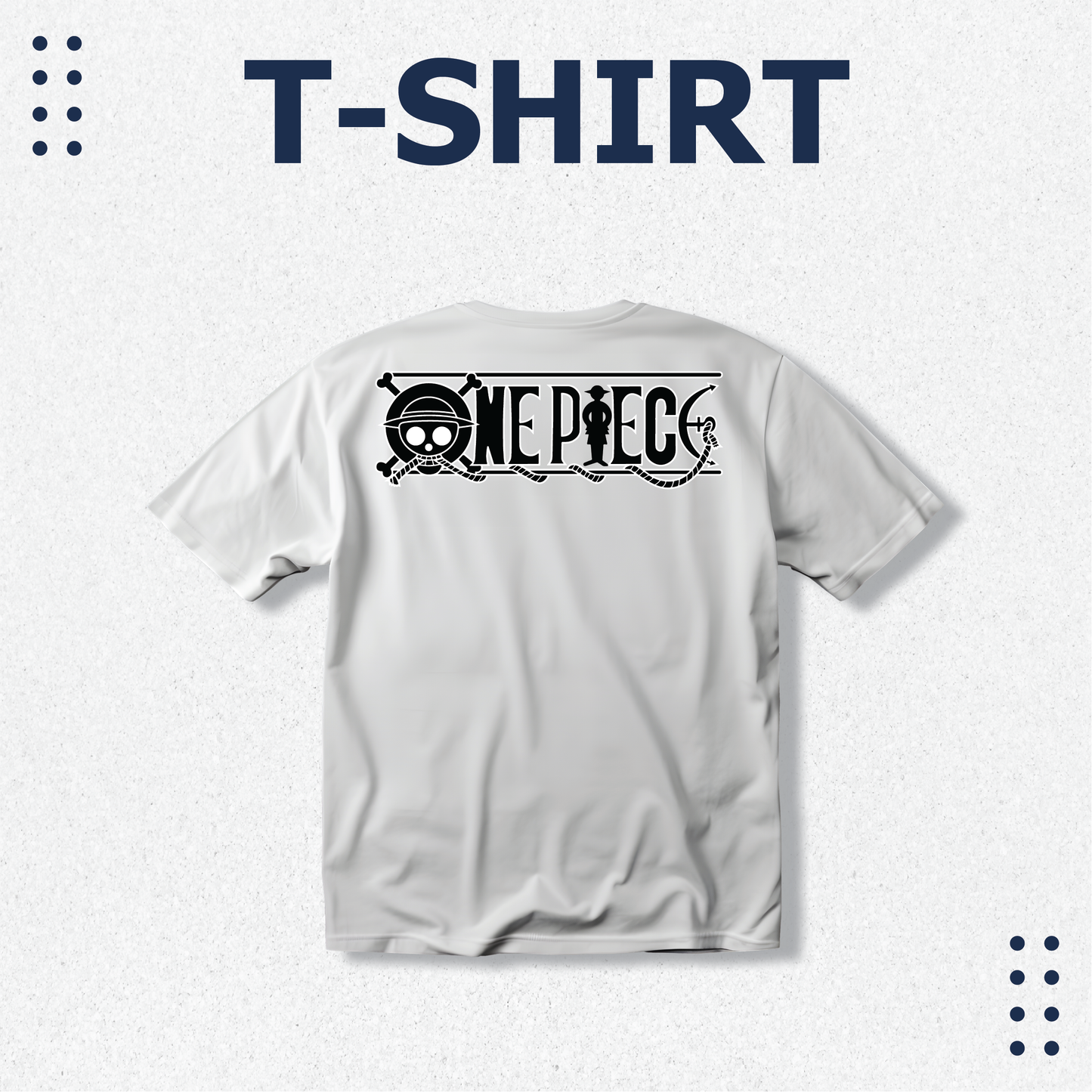 Luffy Gear 5 ONE PIECE T-shirt, Men's White